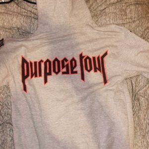 JUSTIN BIEBER PURPOSE TOUR HOODIE